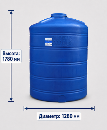 Емкость ОВ 2000 литров