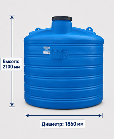 Емкость ОВ 5000 литров