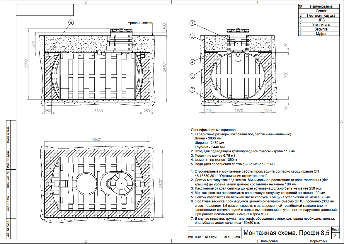 Септик Термит Профи 8.5