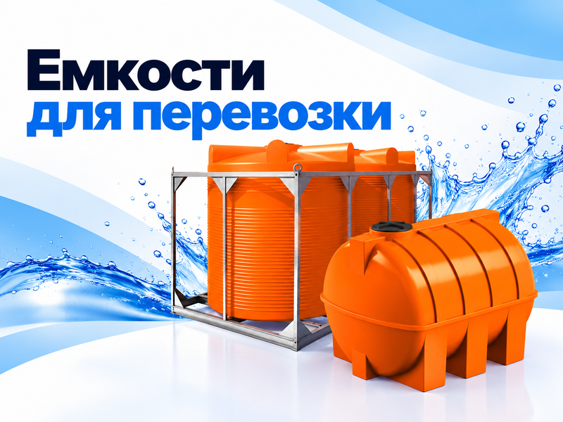 Емкости транспортировочные КАС