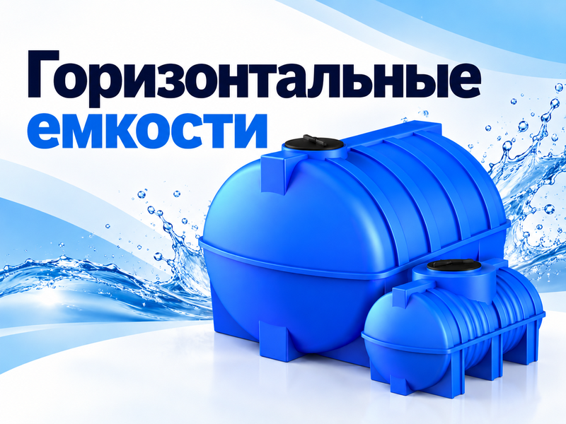 Горизонтальные емкости